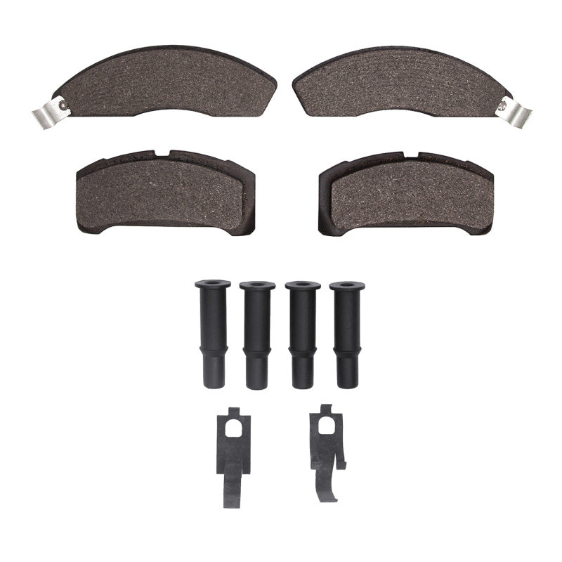 R1 Concepts R1 79-82 Ford Granada Front Semi Met Pads & Hardware Kit