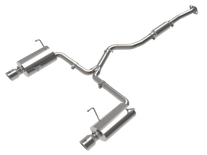 aFe Subaru Forester XT 14-18 H4-2.5L Takeda 2-1/2in to 2-1/4in 304 SS Cat-Back- Polished Tip