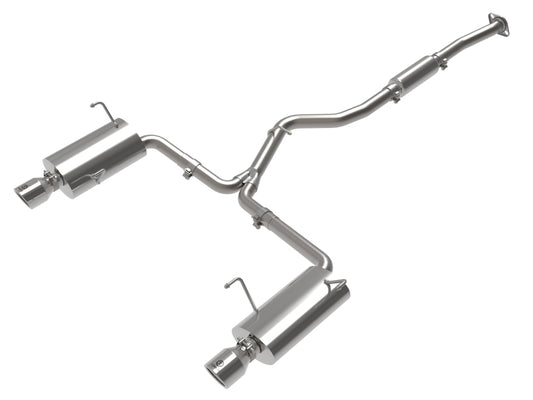aFe Subaru Forester XT 14-18 H4-2.5L Takeda 2-1/2in to 2-1/4in 304 SS Cat-Back- Polished Tip