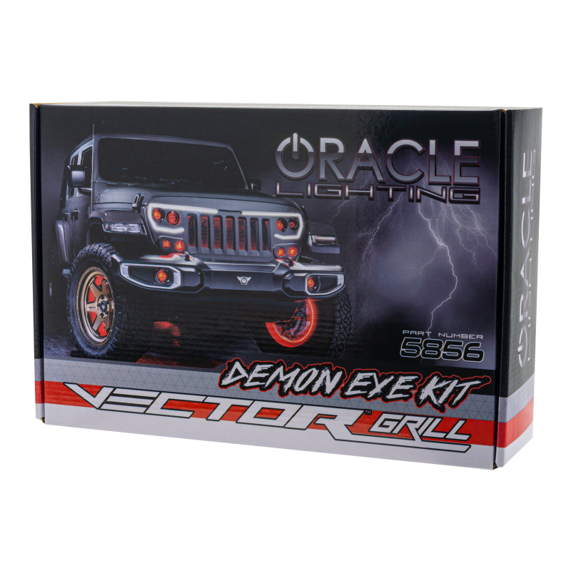 ORACLE Lighting Oracle VECTOR Grille Demon Eye Projector Conversion Kit - ColorSHIFT w/o Controller