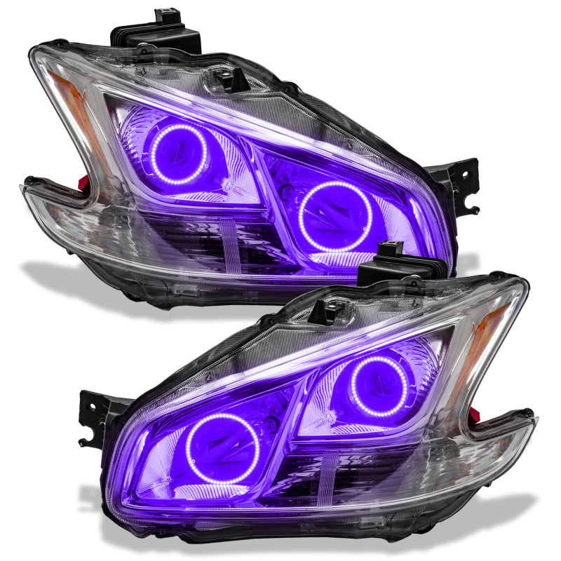ORACLE Lighting Oracle Nissan Maxima 09-13 Halo Kit - ColorSHIFT w/ Simple Controller
