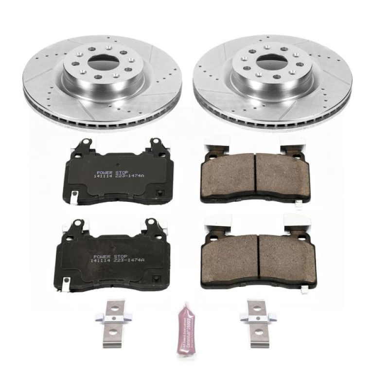 PowerStop Power Stop 16-18 Cadillac CT6 Front Z23 Evolution Sport Brake Kit