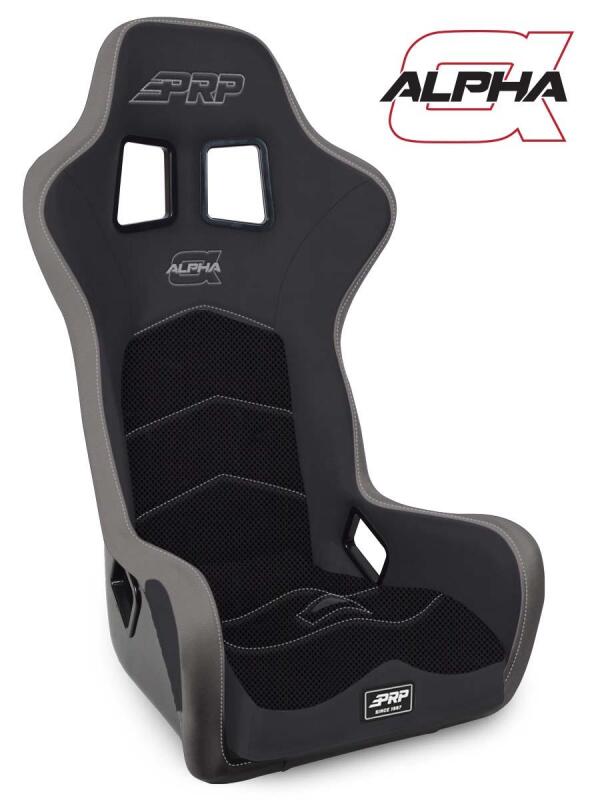 PRP Seats PRP Alpha Composite Seat- Black/Grey