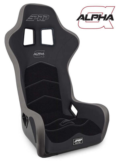PRP Seats PRP Alpha Composite Seat- Black/Grey