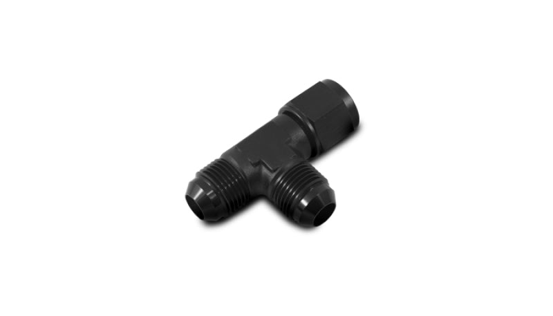 Vibrant -3AN Tee Fitting with Female -3AN Swivel