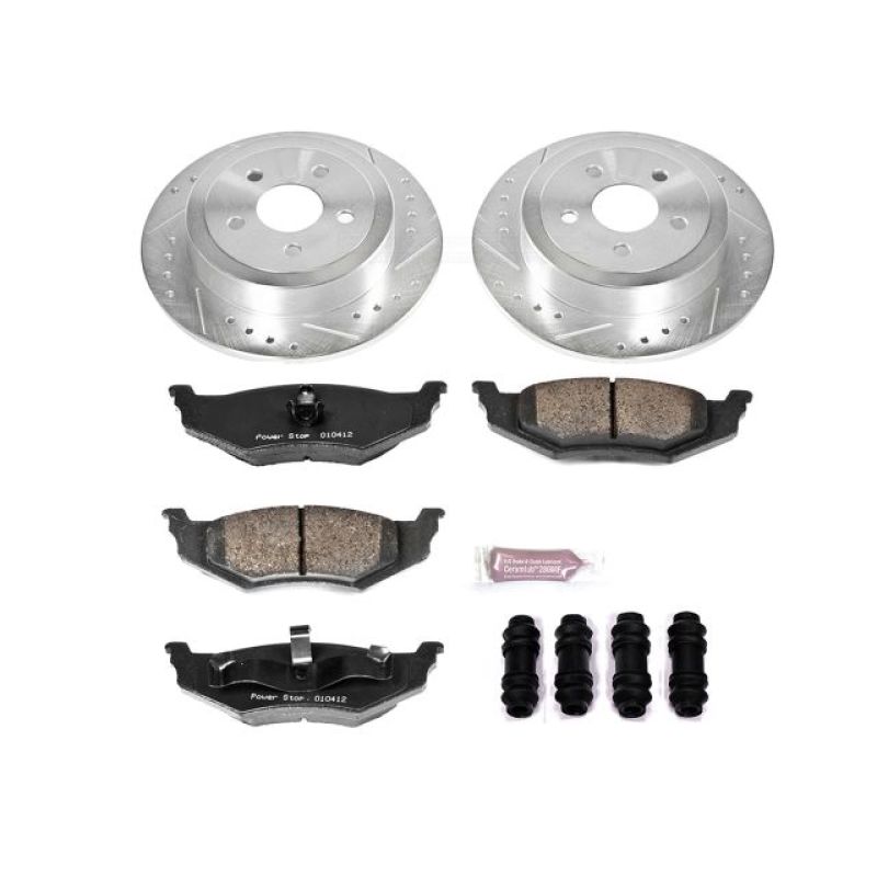 PowerStop Power Stop 95-00 Chrysler Cirrus Rear Z23 Evolution Sport Brake Kit