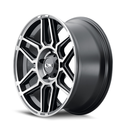 ION Wheels ION Type 146 20x9 / 6x139.7 BP / 18mm Offset / 106mm Hub Matte Black W/Machined Dart Tint Wheel
