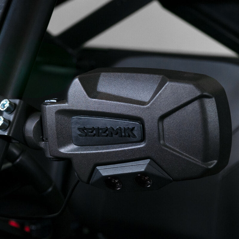 Seizmik 04+ Can/Hon/ Kaw/Pol/Yam Pursuit Night Vision LED Sideview Mirror - 2 in. Clamp Pair