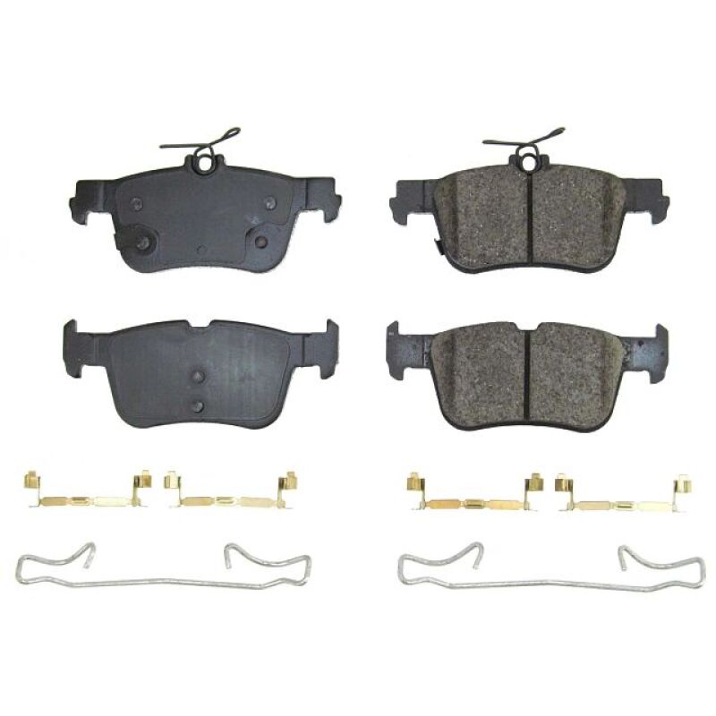 PowerStop Power Stop 21-22 Ford Mustang Mach-E Rear Z17 Evo Ceramic Brake Pads w/Hardware