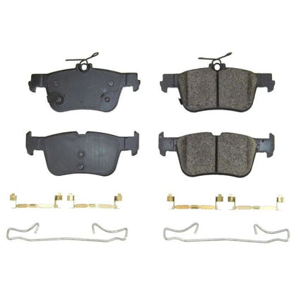 PowerStop Power Stop 21-22 Ford Mustang Mach-E Rear Z17 Evo Ceramic Brake Pads w/Hardware
