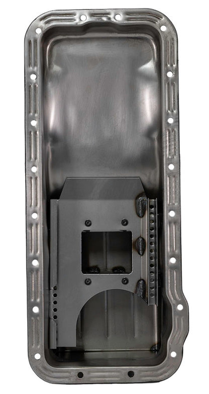 Moroso Ford 352-428 FE (w/Front Sump) Deep Wet Sump 7qt 7.5in Steel Oil Pan