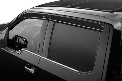 Husky Liners 15-24 Ford F-150 (Incl. Raptor/Lightning) Ventvisor Low Profile (4pc) - Smoke