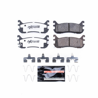 PowerStop Power Stop 97-03 Ford Escort Rear Z26 Extreme Street Brake Pads w/Hardware