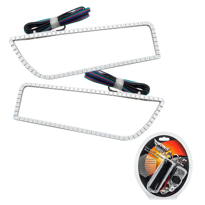 ORACLE Lighting Oracle 14-21 POLARIS RZR 1000 XP Headlight Halo Kit - ColorSHIFT