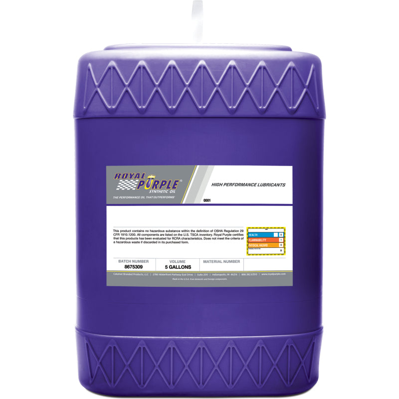 Royal Purple Premium Synthetic High Performance Multi-Grade 5W30 Motor Oil - 5 Gallon