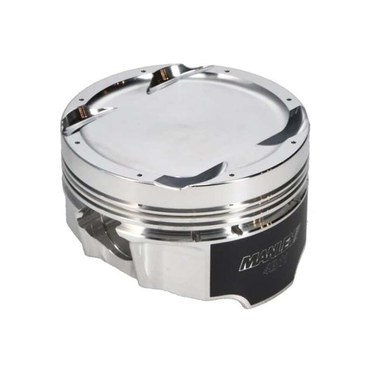 Manley Performance Manley 08+ Mitsubishi 4B11T 86.5mm (+.5mm) -11cc Dome 9.0:1 CR Turbo Tuff Series Piston Set w/ Rings