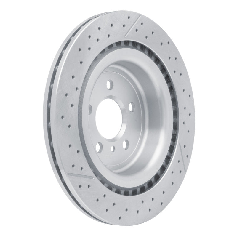 DFC 12-19 Mercedes-Benz GLE63 AMG Rear Drilled and Slotted Brake Rotor