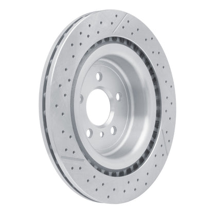 DFC 12-19 Mercedes-Benz GLE63 AMG Rear Drilled and Slotted Brake Rotor