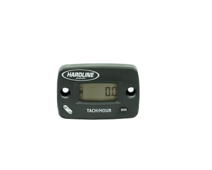 Hardline Hour Tachometer Meter Up To 2 Cylinders - 2/4 Stroke