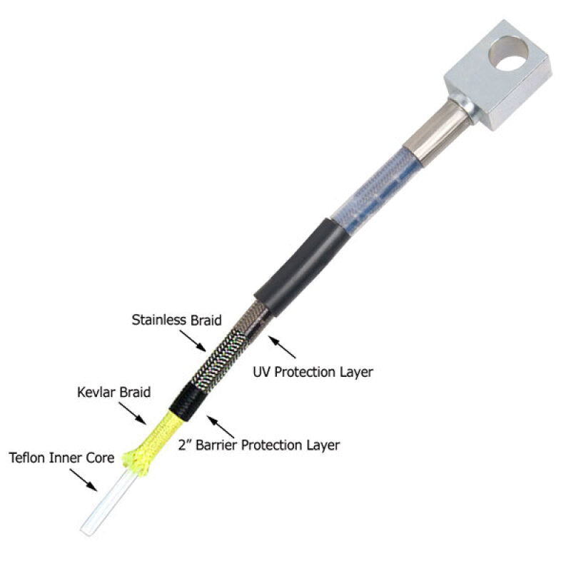 Synergy Mfg Synergy 07-18 Jeep Wrangler JK/JKU Extended Front/Rear DOT Approved Brake Line Kit