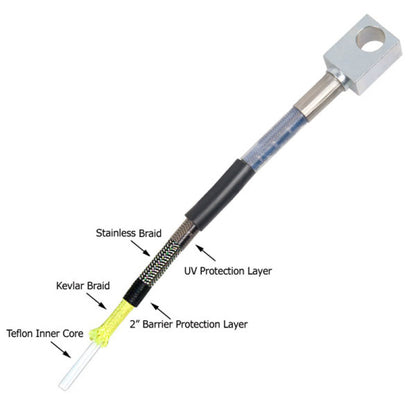 Synergy Mfg Synergy 07-18 Jeep Wrangler JK/JKU Extended Front/Rear DOT Approved Brake Line Kit