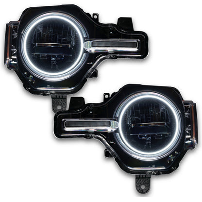 ORACLE Lighting Oracle 2021 Ford Bronco Base Headlight LED Halo Kit - ColorSHIFT - w/ Simple Controller