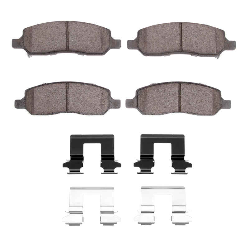 R1 Concepts R1 2006-2011 Buick Lucerne Rear R1 Ceramic Pads & Hardware Kit