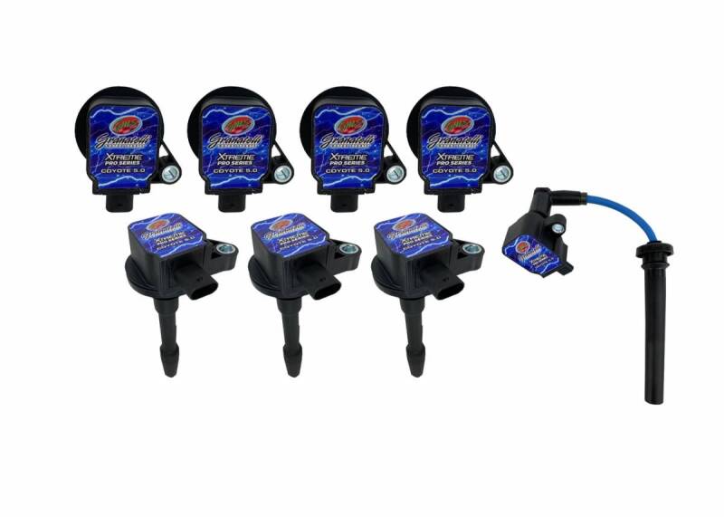 Granatelli Motor Sports Granatelli 18-23 Ford 5.0L 4V Hi-Perf Coil-On-Plug Wire Conn Kit w/Coil Packs - Red (65K Volt)