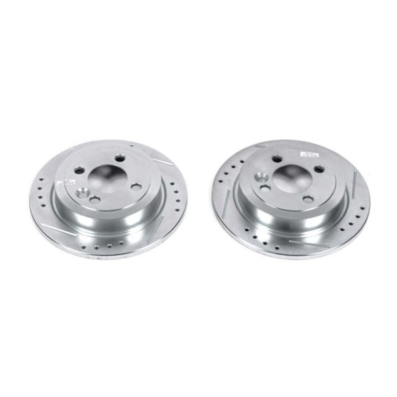 PowerStop Power Stop 07-16 Mini Cooper Rear Evolution Drilled & Slotted Rotors - Pair