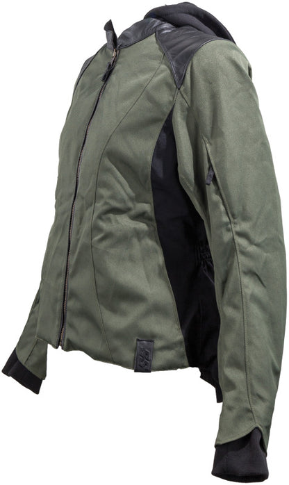 Speed and Strength Daydream Textile Jacket Olive/Black Womens - XL
