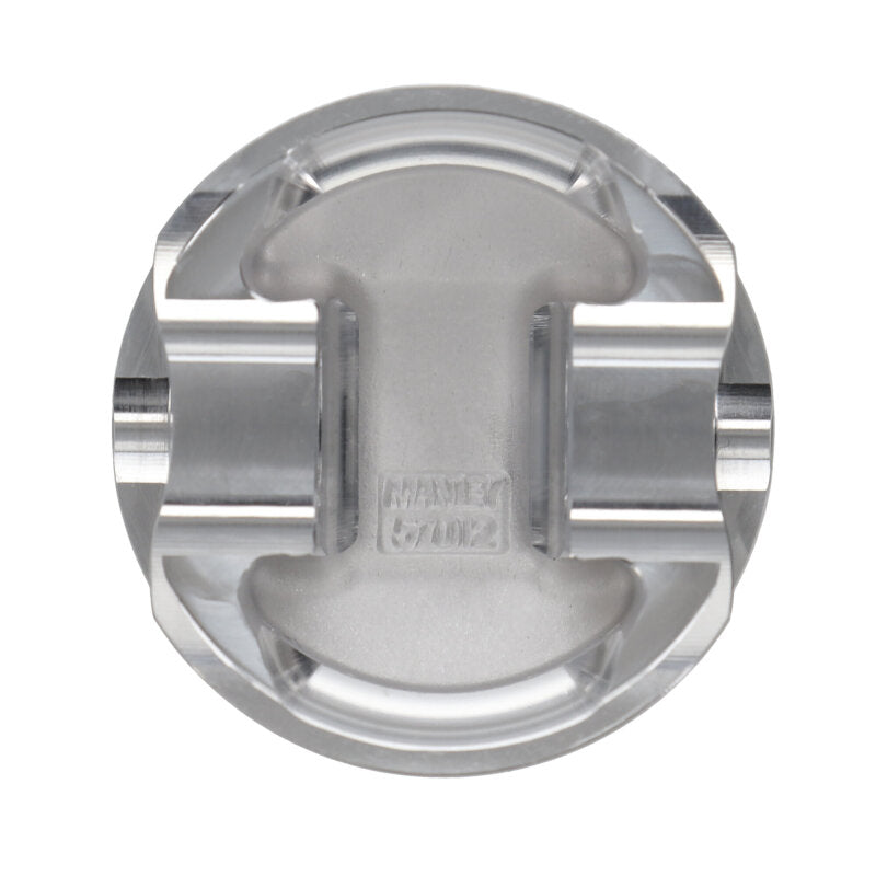 Manley Performance Manley BMW N54B30 32cc Platinum Series Dish Piston Set - 84.5mm Bore