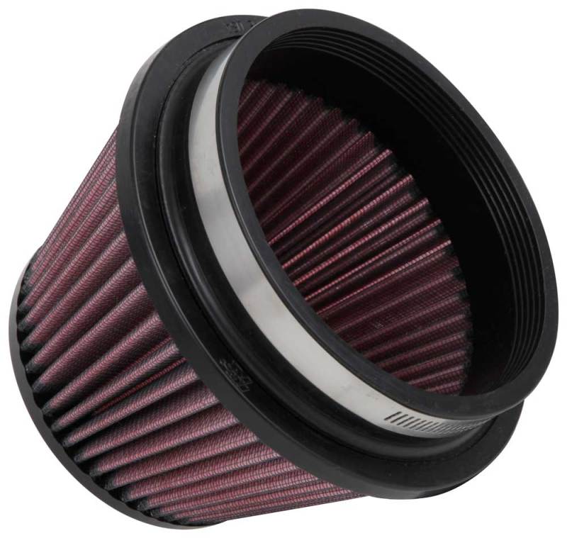 K&N Engineering K&N Universal Rubber Filter 5in Flange ID x 6.5in Base OD x 4.5in Top OD x 4.125in Height