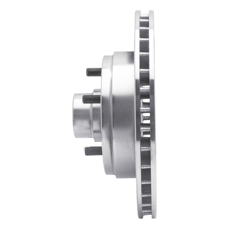 R1 Concepts R1 77-95 Buick Electra Front Right Drilled & Slotted Silver Brake Rotor