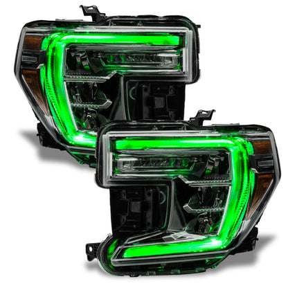 ORACLE Lighting Oracle 19-21 GMC Sierra 1500 RGB+W Headlight DRL Kit - ColorSHIFT w/ BC1 Controller