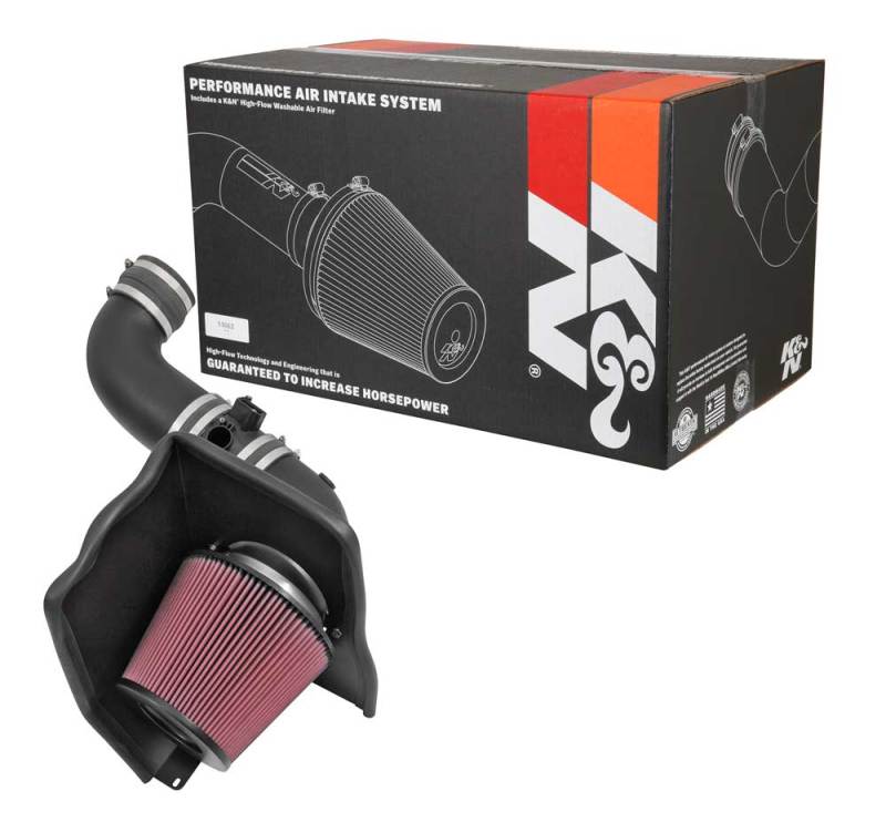 K&N Engineering K&N 2015 Chevrolet Silverado  / GMC Sierra 2500/3500HD 6.6L V8 Performance Intake Kit