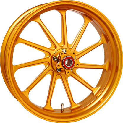 Performance Machine 18x5.5 Forged Wheel Assault 11 Spoke Race Weight - Gold Ano