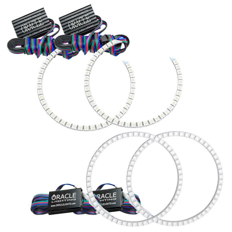 ORACLE Lighting Oracle Pontiac G6 05-10 Halo Kit - ColorSHIFT w/o Controller