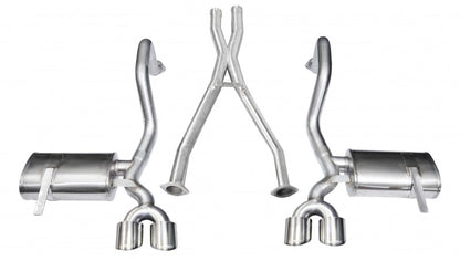 CORSA Performance Corsa 1997-2004 Chevrolet Corvette C5 Z06 5.7L V8 Polished Xtreme Cat-Back + XO Exhaust