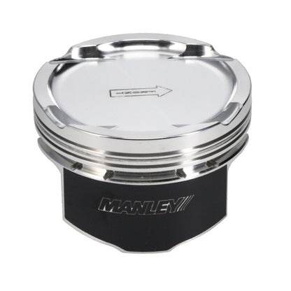 Manley Performance Manley 03-06 EVO VIII/IX 87.0mm-Bore +0.5mm 8.5/9.0 CR Dish Extreme Duty Piston Set w/ Rings