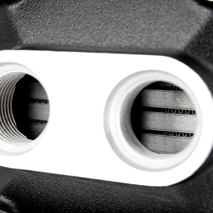 Mishimoto Universal Air-To-Water Intercooler Dual Pass (1000hp) - Same Side Inlet/Outlet