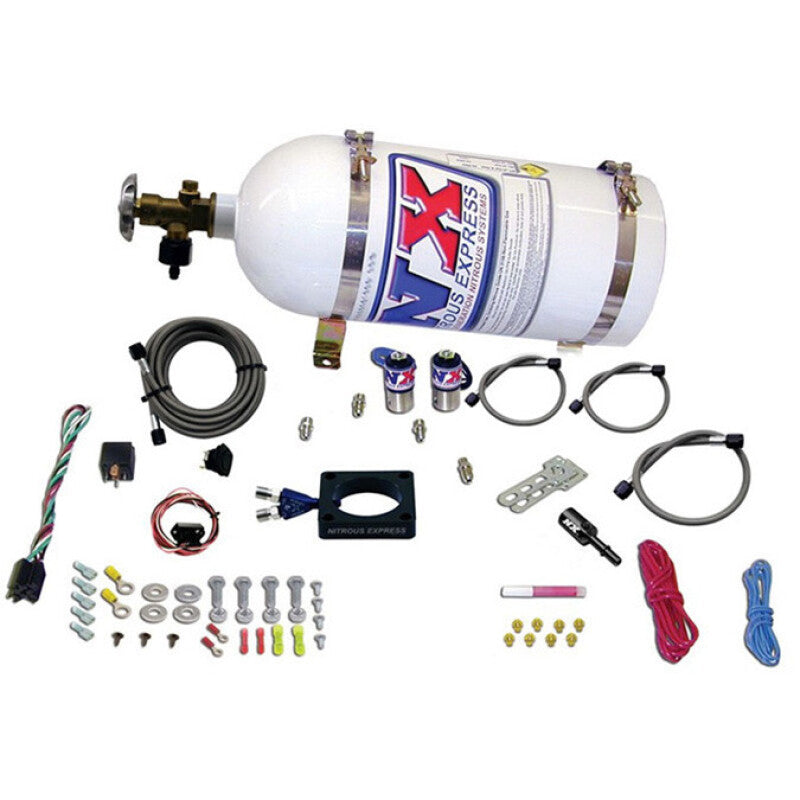 Nitrous Express 13-16 Dodge Dart 1.4L Turbo Nitrous Plate Kit (35-100HP) w/10lb Bottle