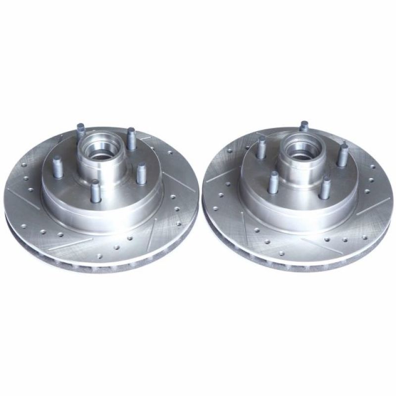 PowerStop Power Stop 95-97 Ford Ranger Front Evolution Drilled & Slotted Rotors - Pair