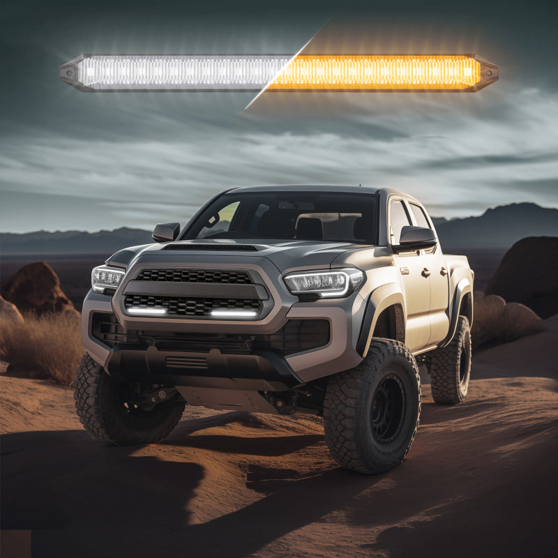 XKGLOW XK Glow 9In Switchback Grill Lights with Start-up Animation & Sequential Turn Signals