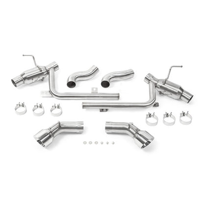 Mishimoto 2016+ Chevrolet Camaro SS Dual-Tip Pro Axle Back Exhaust w/ Polished Tips
