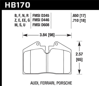 Hawk Performance Hawk HPS Street Brake Pads
