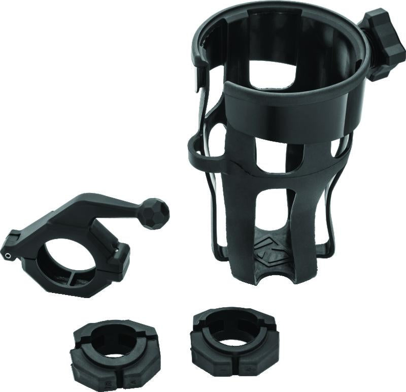 Kuryakyn Reflex Drink Holder With Bar Mount Universal Black
