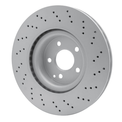 DFC 07-13 Mercedes-Benz S400 (USA) Front Drilled GeoSPEC Coated Rotor