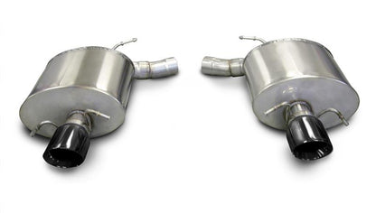 CORSA Performance Corsa 2009-2014 Cadillac CTS Sedan V 6.2L V8 Black Sport Axle-Back Exhaust