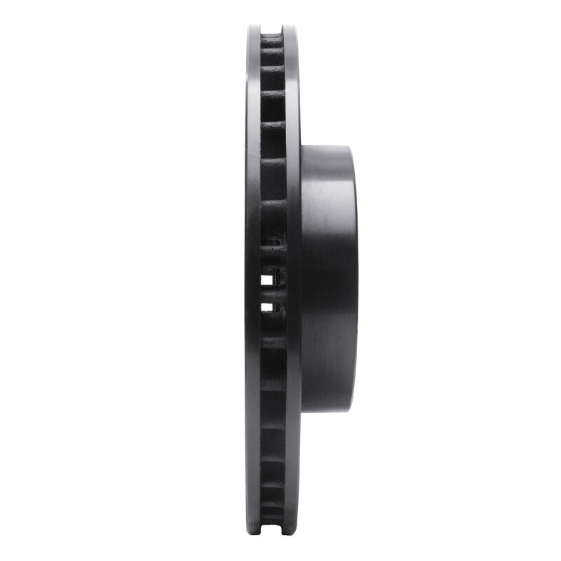 R1 Concepts R1 91-95 Volvo 780 Front Left Drilled & Slotted Black Brake Rotor