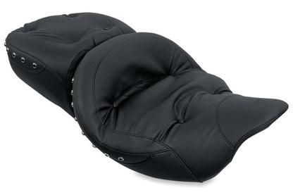 Mustang Motorcycle Mustang 08-21 Harley Electra Glide,Rd Glide, Rd King, Str Glide Touring 1PC Seat Regal - Black